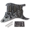Prewired SSH Pickguard Plate Set with 17 screws,1 Rear cover,for Electric Guitar