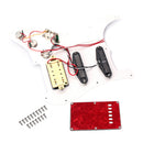Prewired SSH Pickguard Plate Set with 17 screws,1 Rear cover,for Electric Guitar
