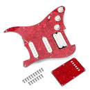 Prewired SSH Pickguard Plate Set with 17 screws,1 Rear cover,for Electric Guitar