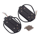 50/52mm Copper Humbucker Neck Bridge Pickup Set for Electric Guitar Bass
