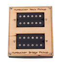 50/52mm Copper Humbucker Neck Bridge Pickup Set for Electric Guitar Bass