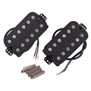 50/52mm Copper Humbucker Neck Bridge Pickup Set for Electric Guitar Bass