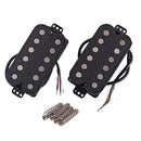 50/52mm Copper Humbucker Neck Bridge Pickup Set for Electric Guitar Bass