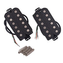 50/52mm Copper Humbucker Neck Bridge Pickup Set for Electric Guitar Bass