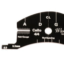 Violin Bridge Multifunctional Mold Template Tool 3-4 4-4 Cello