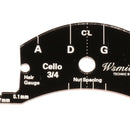 Violin Bridge Multifunctional Mold Template Tool 3-4 4-4 Cello