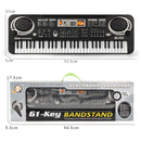 Keyboard Piano 61 Key Portable Keyboard Multifunctional Keyboard Piano Music