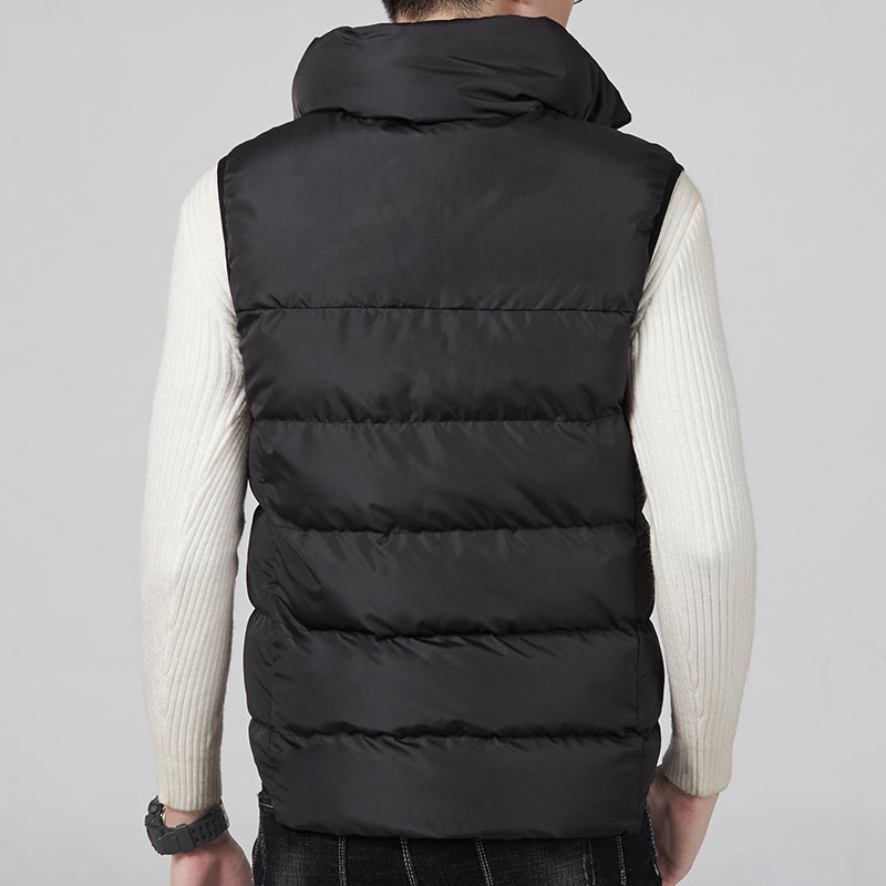 Electric Vest Heated Cloth Jacket USB Warm Up Heating Pad Body Winter Warmer Men