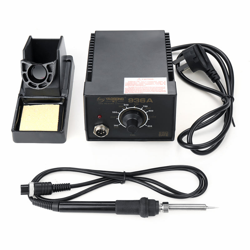 YAOGOGN 936A Soldering Iron Station Welding Tool Adjustable Temperature Mobile Phone Repair ESD SAFE