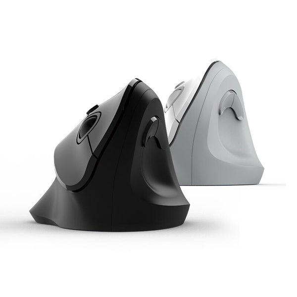 FD i887 Wireless Vertical Mouse 6 Buttons Adjustable 1600DPI Optical Ergonomic Right Hand Gaming Mouse for Win2000 / WinNT4.0 / WinXP / Win.NET / Win7 / 8 / 10 Mac X10.8