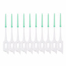 40pcs Interdental Between Teeth Floss Brush Elastic Massage Gum Toothpick