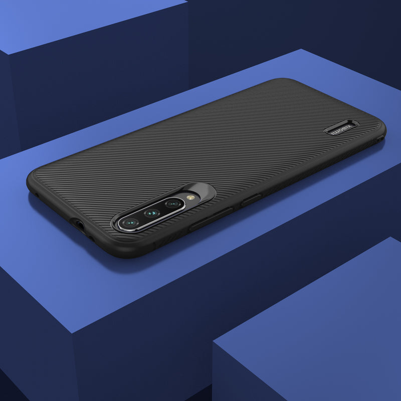 Bakeey Carbon Fiber Texture Slim Soft Silicone Shockproof Protective Case for Xiaomi Mi A3 / Xiaomi Mi CC9e