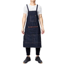 Men Ladies Denim Apron Bib Pocket Jeans Cafe Kitchen Cook Adjustable Uniform Kitchen Aprons
