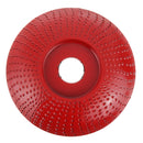 Drillpro 85mm Tungsten Carbide Wood Shaping Disc Carving Disc 16mm Bore Sanding Grinder Wheel for 100 115 Angle Grinder