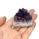 Natural Amethyst Crystal Quartz Drusy Geode Cluster Healing Stone Decorations Ornament