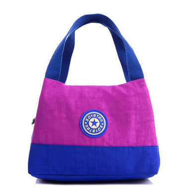 Fashion Portable Insulated Polyester lunch Bag Thermal Food Picnic Lunch Bags