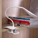 Dimmable USB Rechargeable Touch Sensor LED Clip on Table Desk Lamp