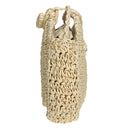 21 x 21cm Round Straw Bags Handmade Woven Beach Camping Travel Crossbody Bag Handbag Shoulder Bag