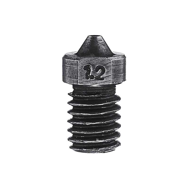 3pcs 1.75mm 1.2mm V6 Hardened Steel Nozzle For J-Head Hotend Extruder 3D Printer Part