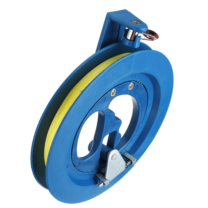 Blue Kite Line Winder Winding Reel 100M String Grip Wheel Flying Tools & Lock