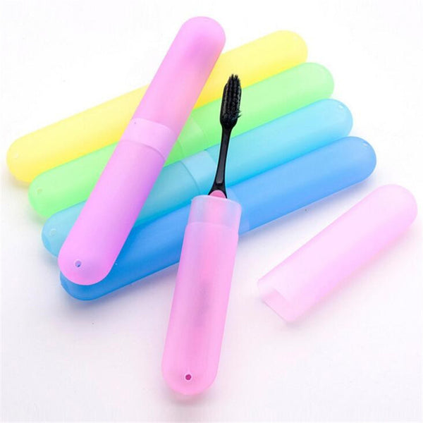 Honana BX Portable Toothbrush Cover Holder Travel Hiking Camping Brush Cap Case Toothbrush Storage