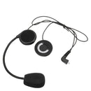 Intercom Headset with Microphone For T-COM Motorcycle Helmet Intercom Interphone