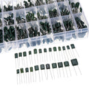 660pcs 24Value Capacitor Kit 100V 2A221J to 2A474J Polyester Film Capacitor Assorted Kit 0.47nF 0.68nF 1nF 2.2nF Capacitors