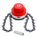 Trimmer Head Chain Brush Cutter with Bayonet Grass Trimmer Head for Lawnmower