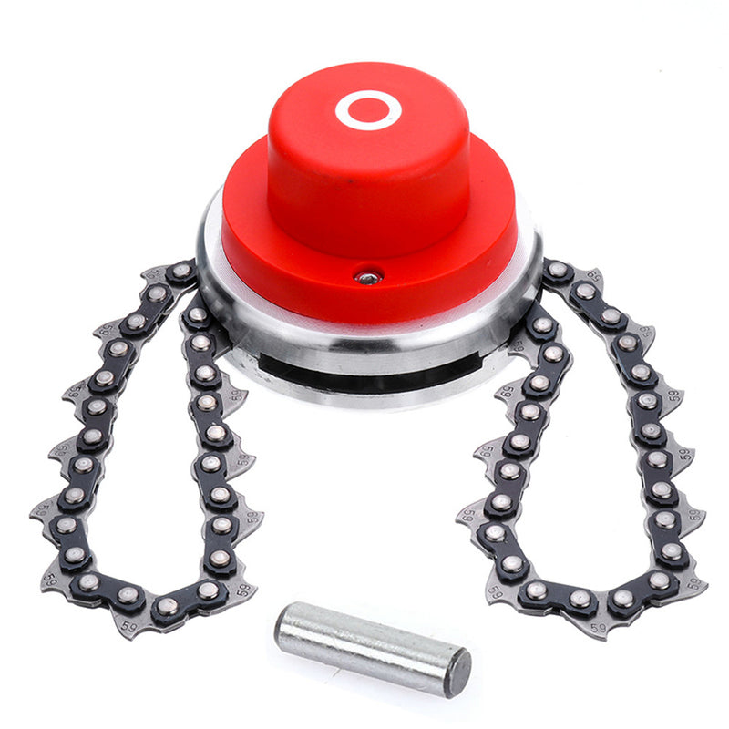 Trimmer Head Chain Brush Cutter with Bayonet Grass Trimmer Head for Lawnmower