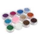 Glitter Powder Diamond 12 Color 111 Stencil Temporary Tattoo Kit Body Art Paint