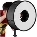 45cm Ring Softbox for Speedlite Flashlight Difusor Macro Shoot Canon Nikon Nikon