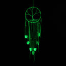 Luminous Life Tree White Fluorescent Dream Catcher Window Hanging Home Decorations