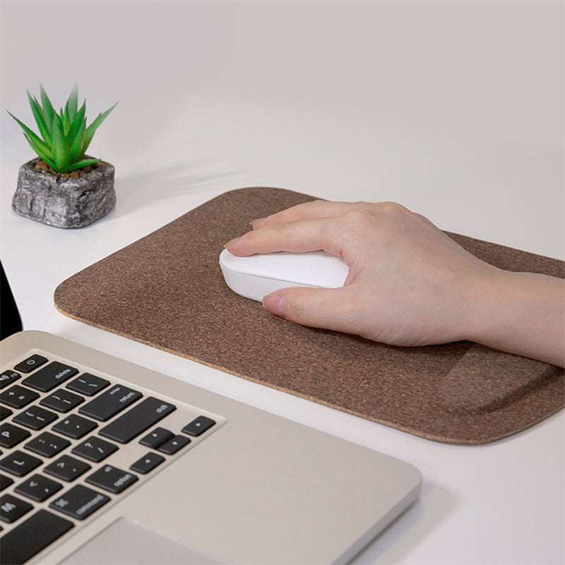 XIAOMI XIANGGE Natural Softwood Wrist Protection Mouse Pad Son of Oak Waterproof Stain and Wear Resistant Portable Carbonized Mouse Pad for All XIAOMI Laptop Mouse