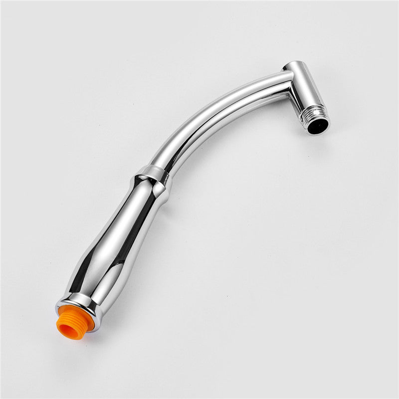 Mrosaa 9 Inch Top Rain Shower Head Square 360 Rotatable Pressurized Top Spray + Conversion rods + Hose + Shower Holder