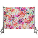 3x5FT 5x7FT Vinyl Flower Rose Wall Photography Backdrop Background Studio Prop
