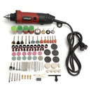 Drillpro 400W 220V Electric Drill Grinder Variable Speed Rotary Tool With 161pcs Accessories