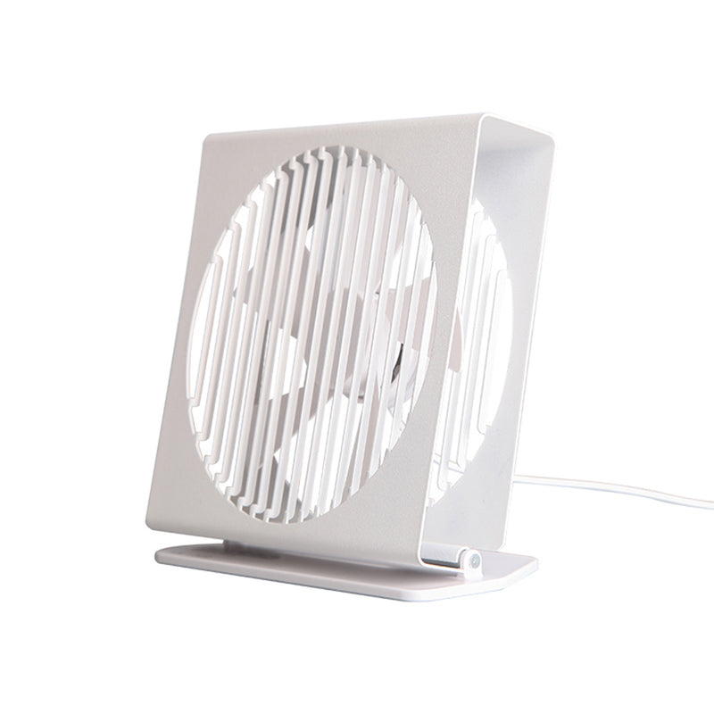VH CE 7 Inch Portable Mini Metal Mute Fan Dual Mode Home Office Desk Brushless Motor Fan