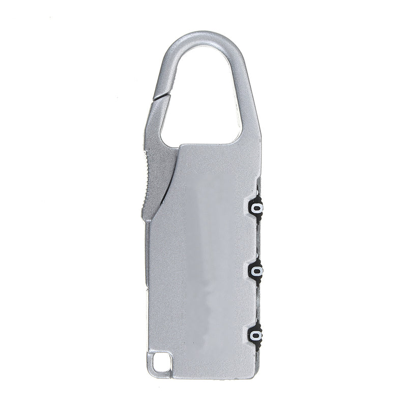 3 Digit Combination Padlock Security Anti-Theft Suitcase Luggage Bag Toolbox Coded Travel Lock
