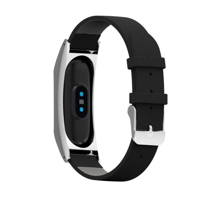 Replacement Leather Bracelet Wristband Wrist Strap for Xiaomi MiBand 2 Wrist Strap