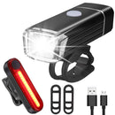 XANES BLS11 650LM German Standard Cycling Bike Bicycle Motorcycle Electiric Scooter Light Set USB