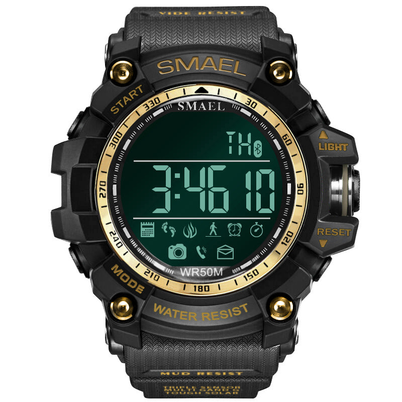 SMAEL LY01 Military Style bluetooth Watch Waterproof Male Sport Wrist Watch