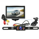5 Inch 170 Degree Car Wireless LCD Monitor Reverse Backup Camera and Monitor Kit Auto DVD Player Night Vision Waterproof