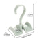 Rotated Storage Rack Bag Hanger Plastic Clothes Rack Creative Tie Closet Hanger Wardrobe Organizer