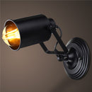 E27 Nordic Retro Wall Lamp Spotlight  Fixture Adjustable for Bedroom Bar Balcony Entrance 110-220V