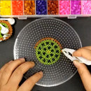 300g 2.6mm Perler Hama Beads Refill Pack 3 Pegboards Stater Kit Kids Crafts Decorations