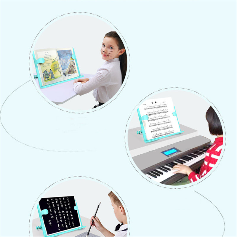 Adjustable Angle Foldable Portable Cat Reading Book Stand Document Holder Desk Decorations