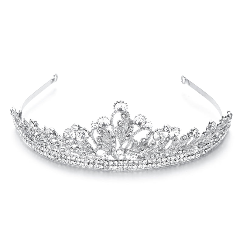 Wedding Prom Pageant Crown Headband Jewelry Crystal Rhinestone Tiara Bridal