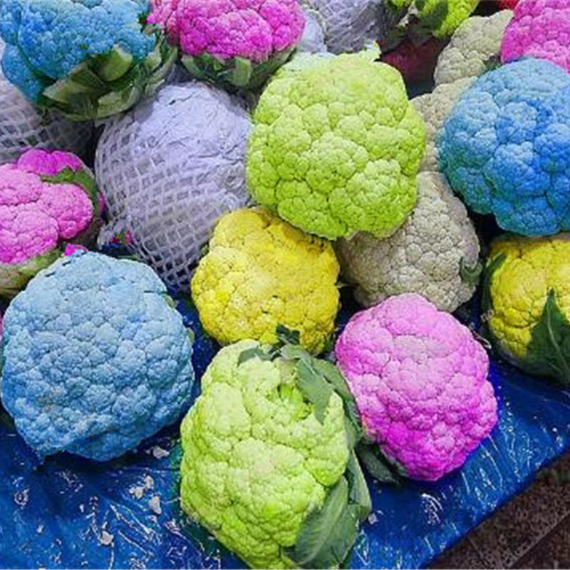 Egrow 100 Pcs/Pack Cauliflower Seeds Vegetable Broccoli Bonsai Balconies Cabbage Cauliflower Terraces Small Planting Rapebonsai