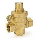 TMOK Brass Adjustable Water Heater Pressure Reducing Valve 1/2" 3/4" 1" 1-1/4" 1-1/2" 2" Safety Relief Valve Pressure Regulator Controller