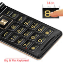 GZONE F699 2.8 inch 1400mAh Touch Screen Big Speaker Speed Dial Dual Vibration SIM Card Feature Phone